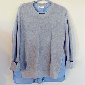 Tunic style sweater with cute details